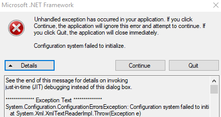 Hình ảnh cho mục tin tức Cách sửa lỗi Unhandled Exception Has Occurred trên Windows 10